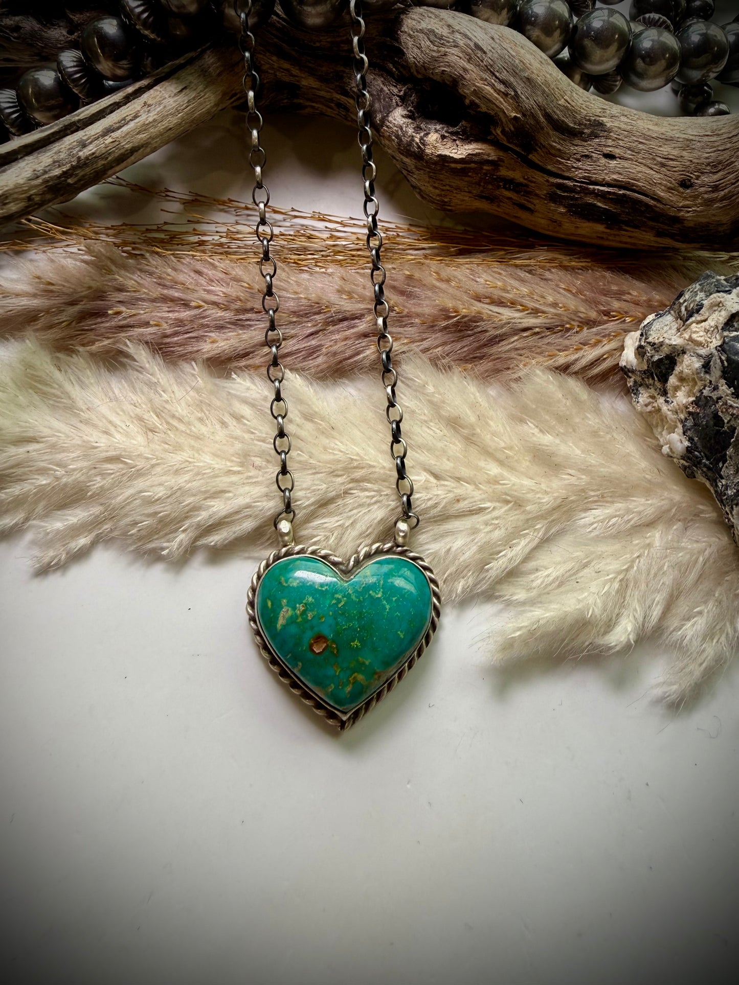 Chassity Belone Royston Heart Necklace