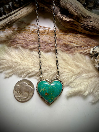 Chassity Belone Royston Heart Necklace
