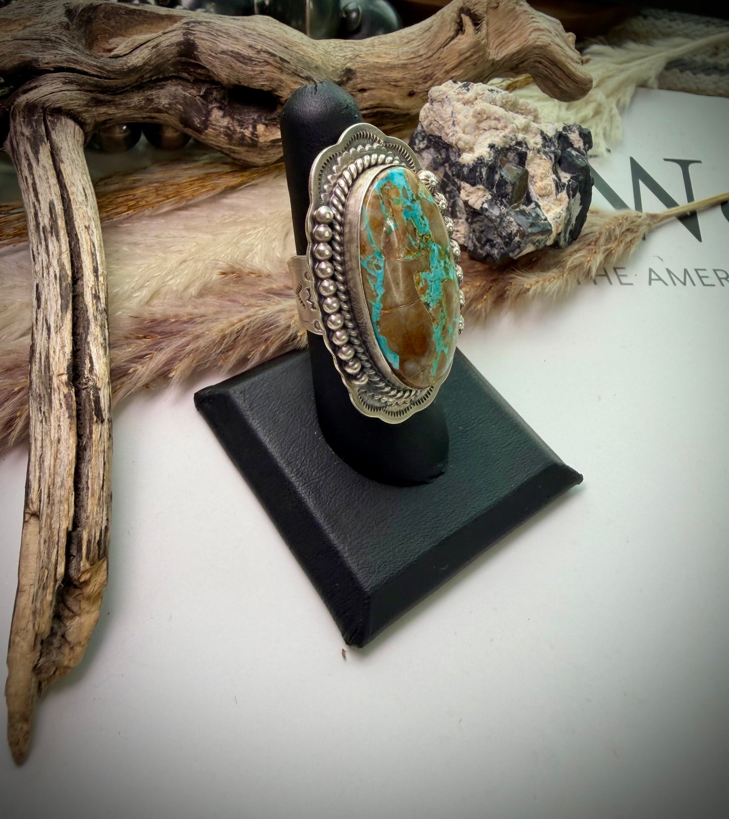 Easter Blue Turquoise Ring