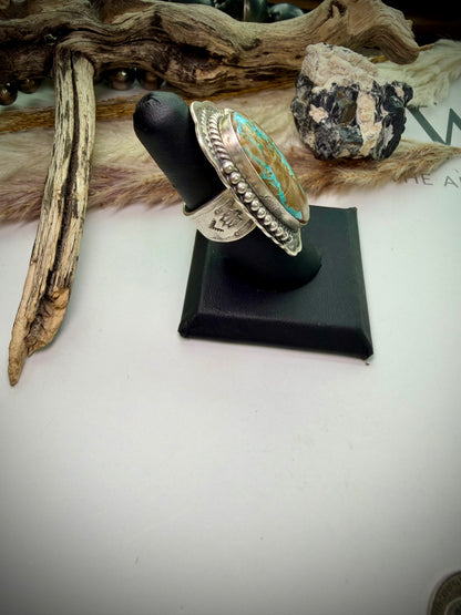 Easter Blue Turquoise Ring