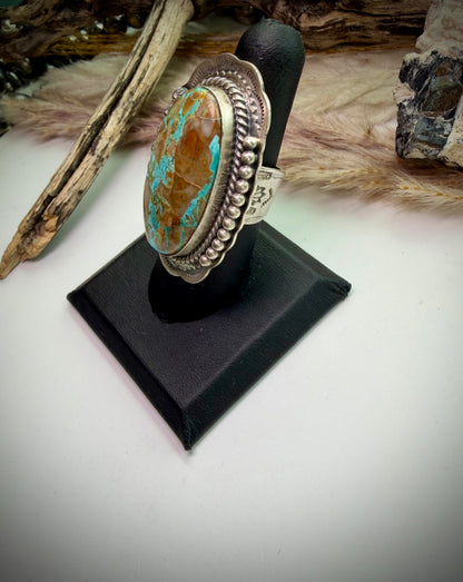 Easter Blue Turquoise Ring