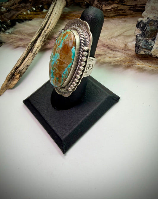 Easter Blue Turquoise Ring