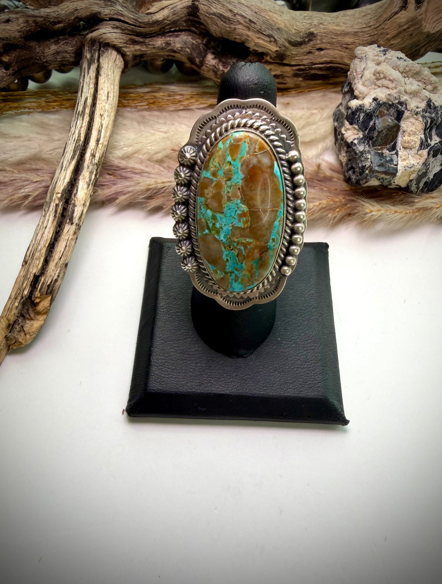 Easter Blue Turquoise Ring