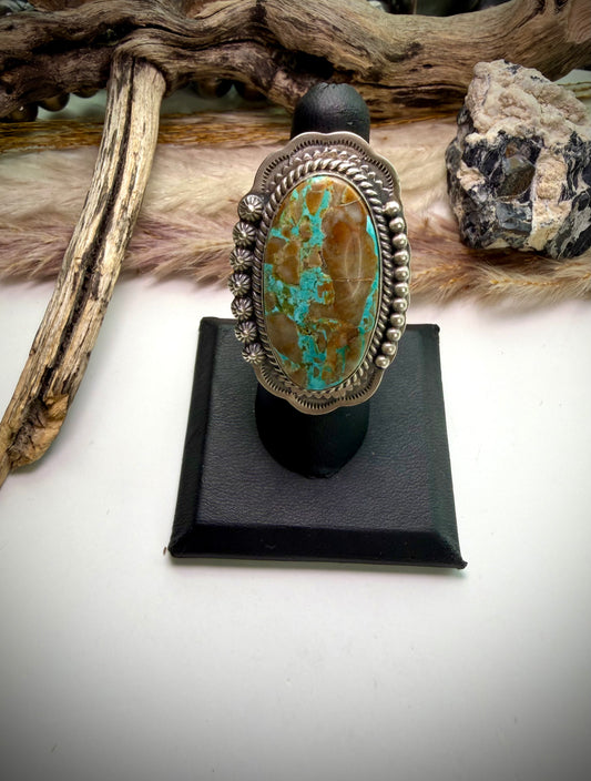 Easter Blue Turquoise Ring
