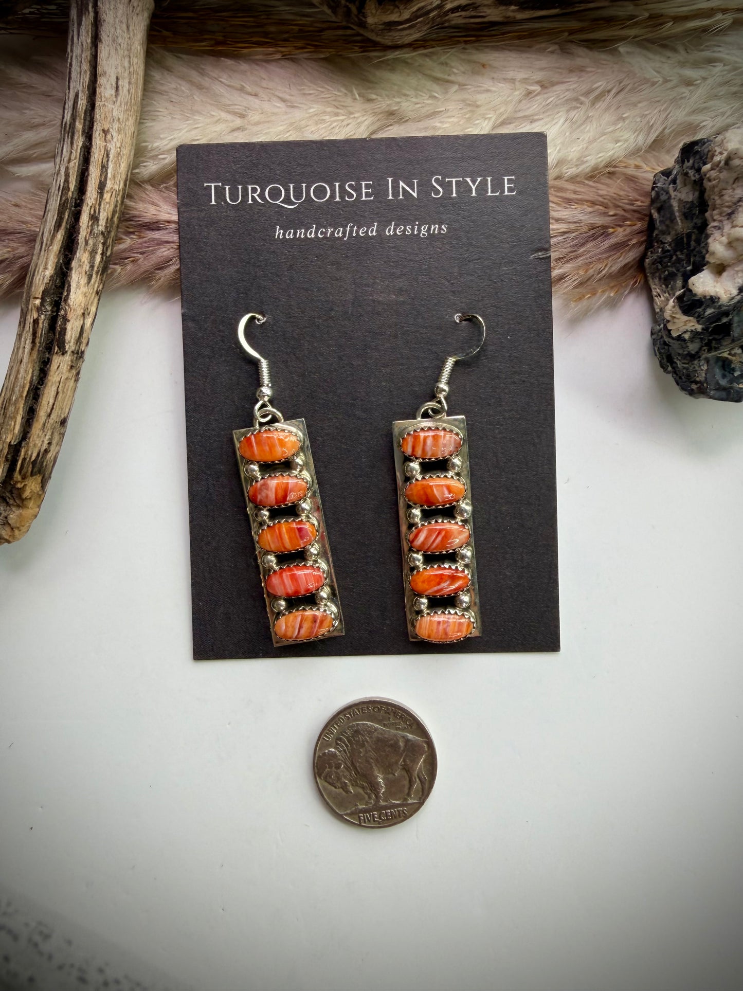 Jody Tsosie Five Stone Dangles