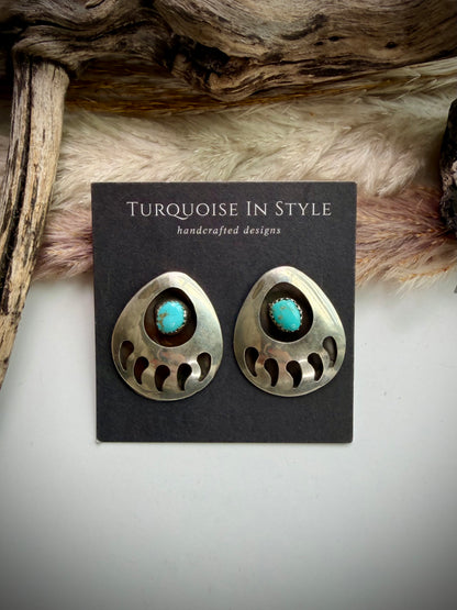 Virgina John Kingman Bear Paw Studs
