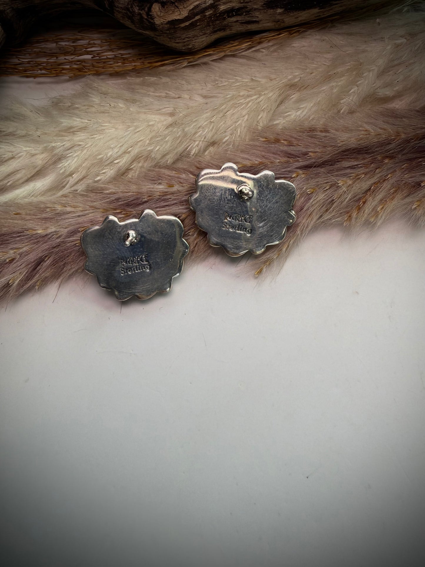 Campitos Turquoise & Orange Spiny Earrings
