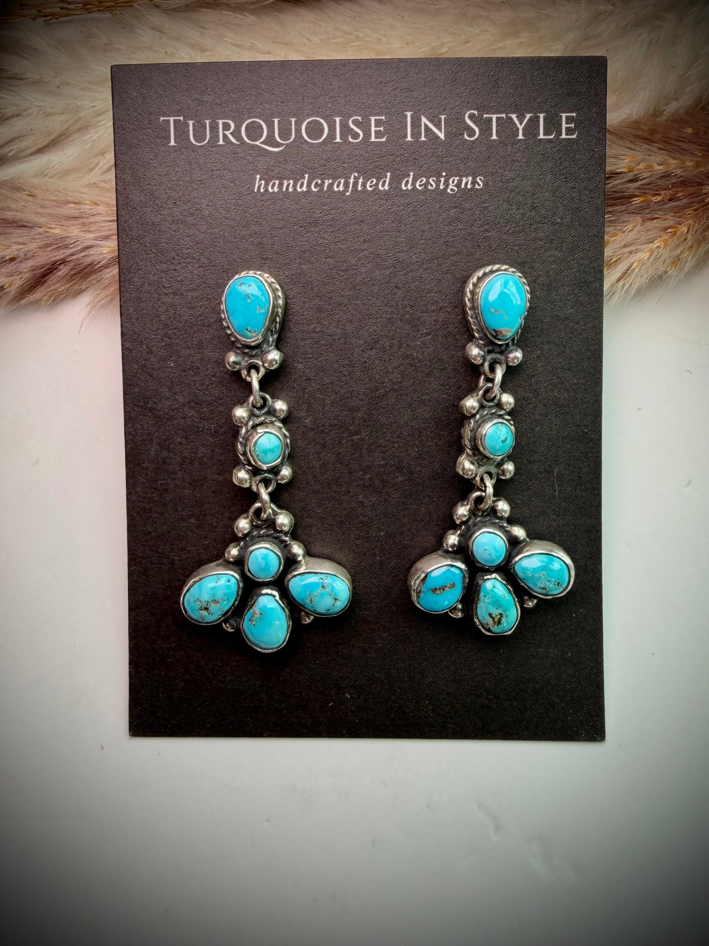 Federico Turquoise Dangle Earrings