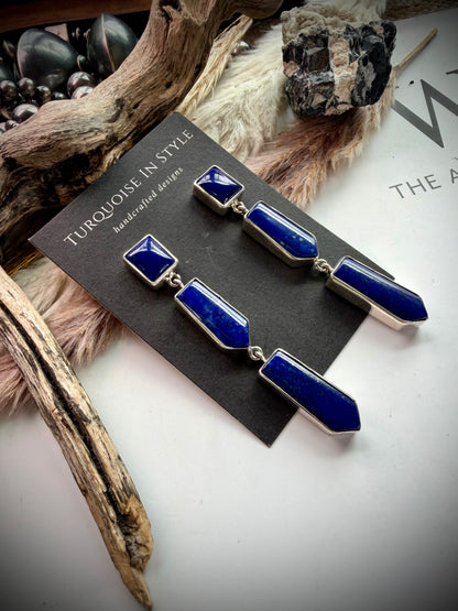Federico Lapis Three Arrows Earrings