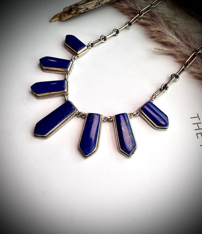 Federico Lapis Seven Arrows Necklace