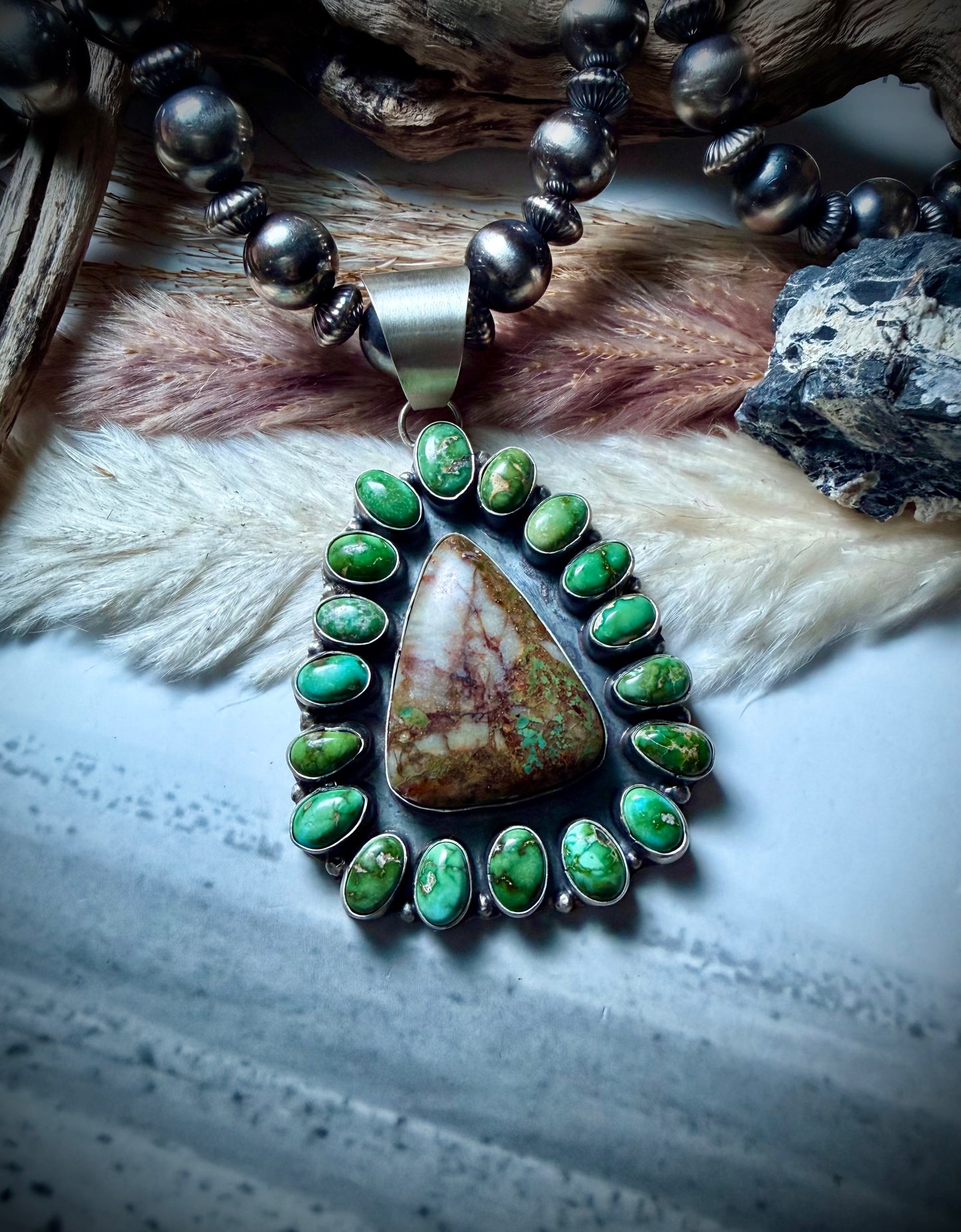 Ella Peter Sonoran & Royston Ribbon Pendant