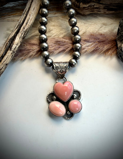 Pink Conch Pendant