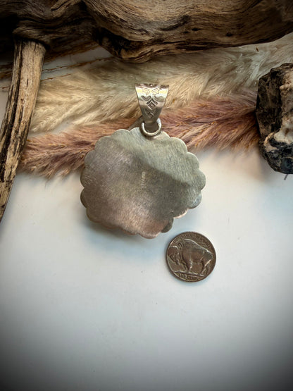 Pink Conch Bear Pendant