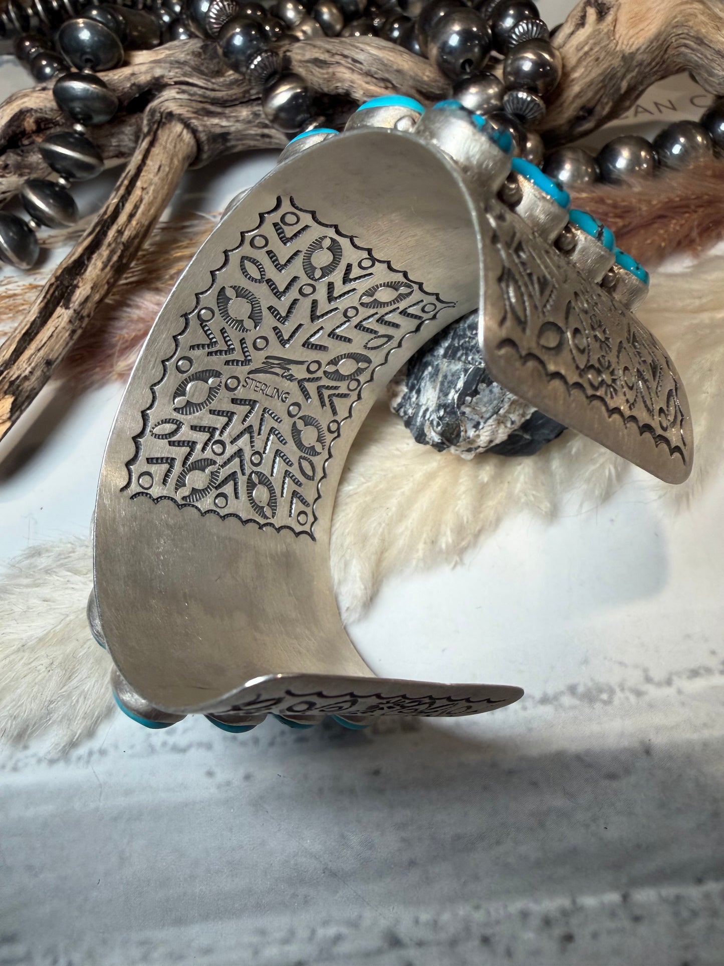Megan's Nugget Kingman Cluster Cuff