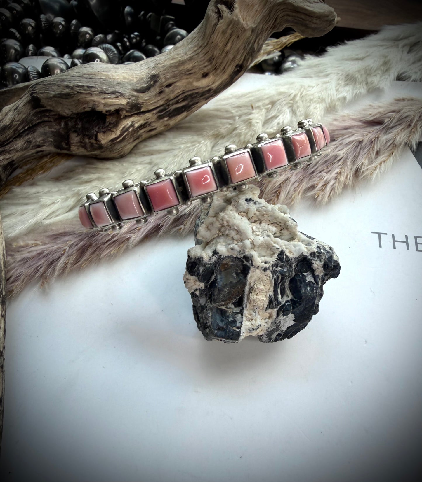 Pink Conch Bracelet
