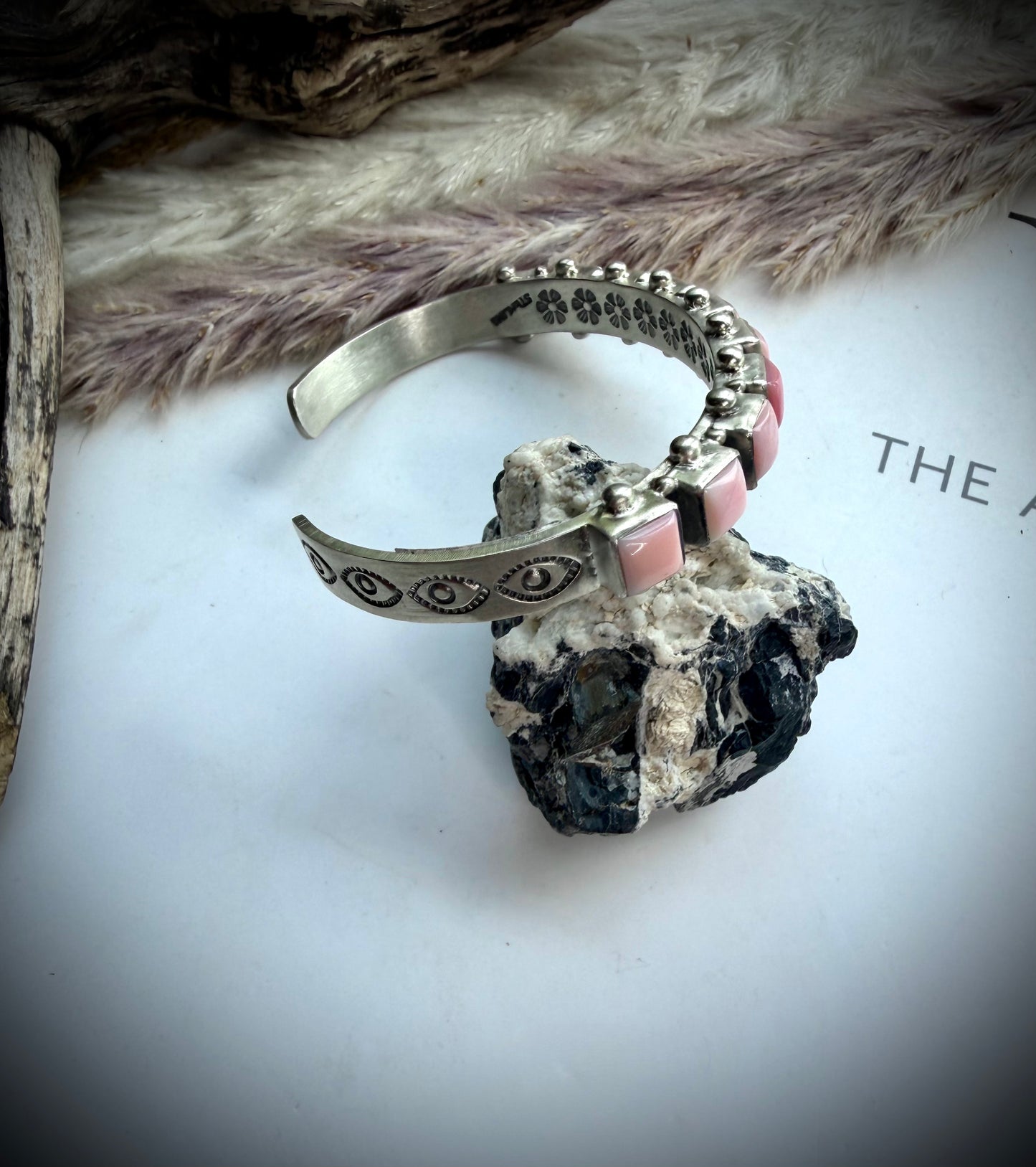 Pink Conch Bracelet