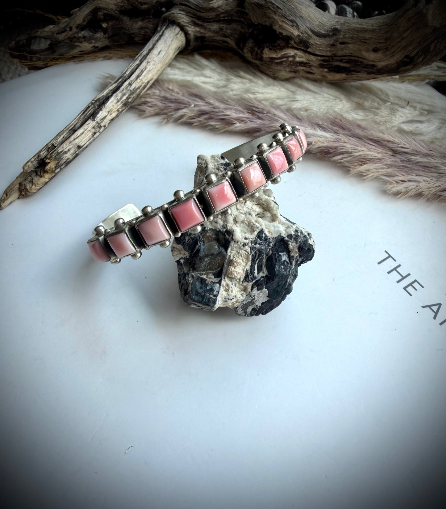 Pink Conch Bracelet