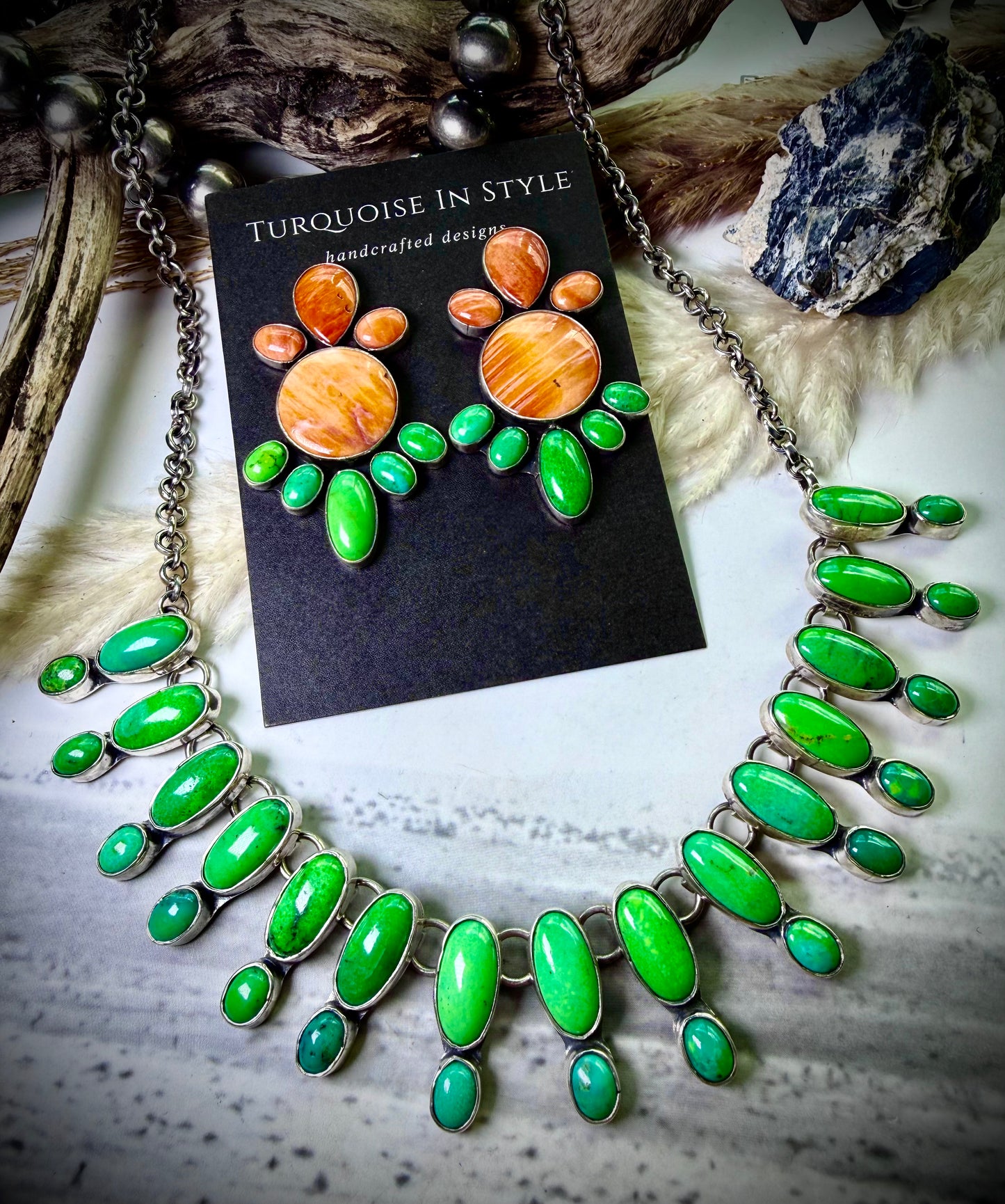 Federico Carico Lake Turquoise Necklace