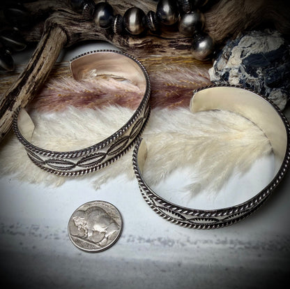 Stunning Stamped Cuff by Jason Bahe
