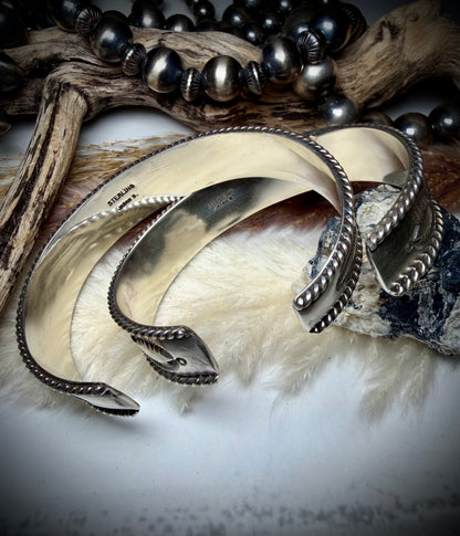 Stunning Stamped Cuff by Jason Bahe