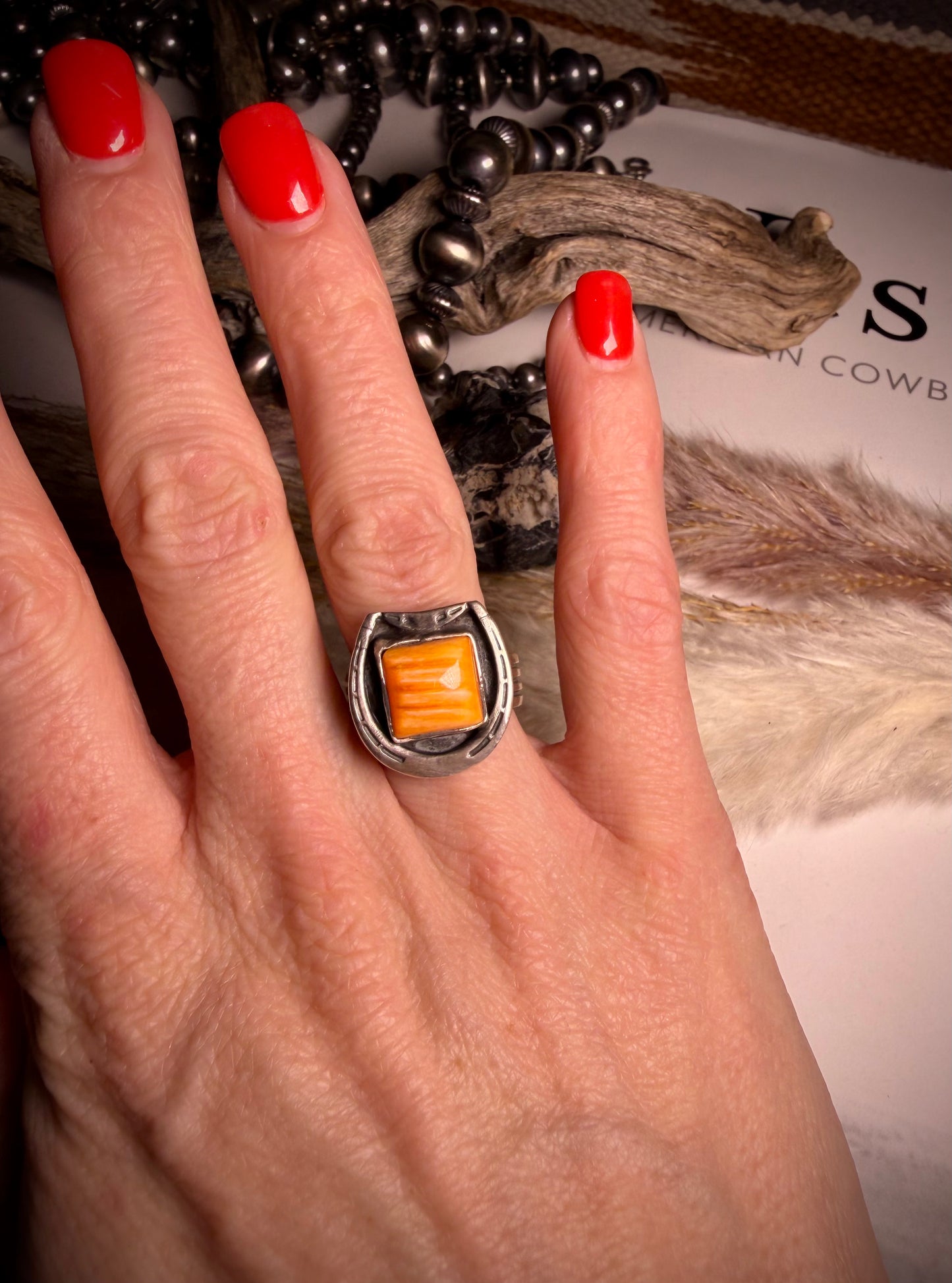 Horseshoe Ring- Adjustable