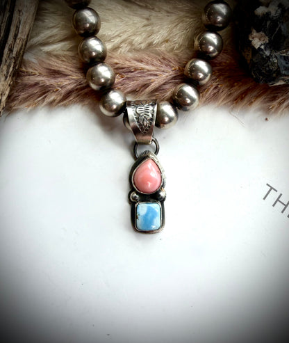 Boyd Ashley Pink Conch & Golden Hills Pendant