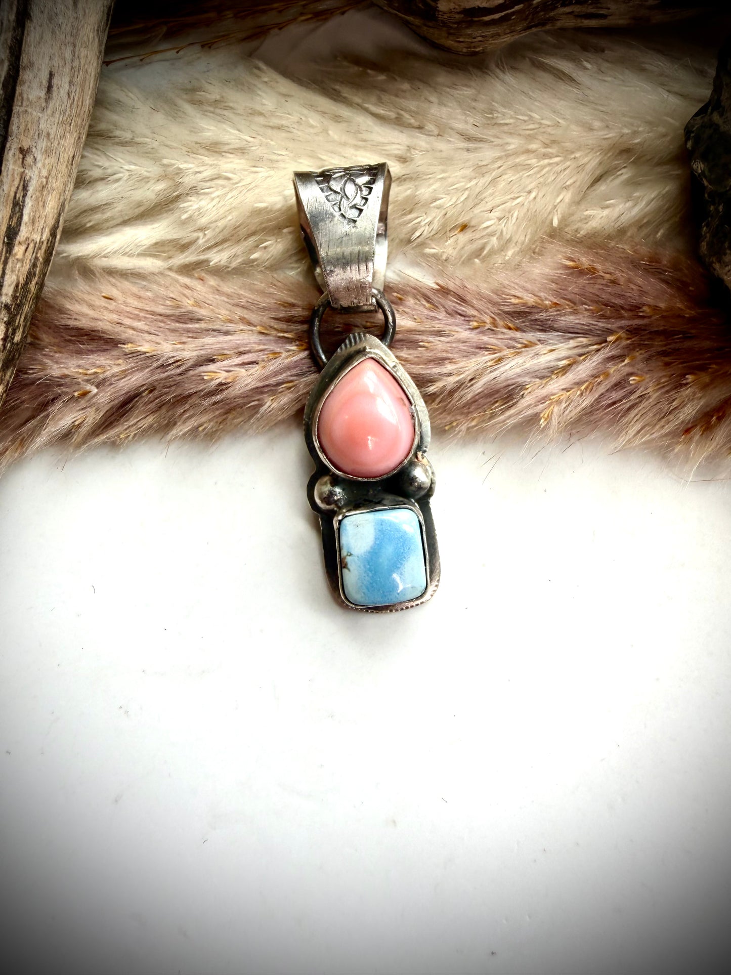 Boyd Ashley Pink Conch & Golden Hills Pendant