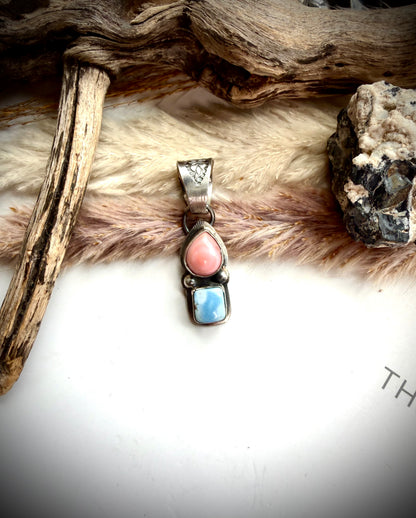 Boyd Ashley Pink Conch & Golden Hills Pendant