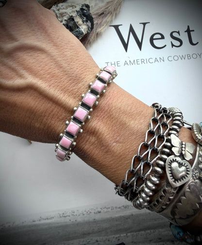 Pink Conch Bracelet