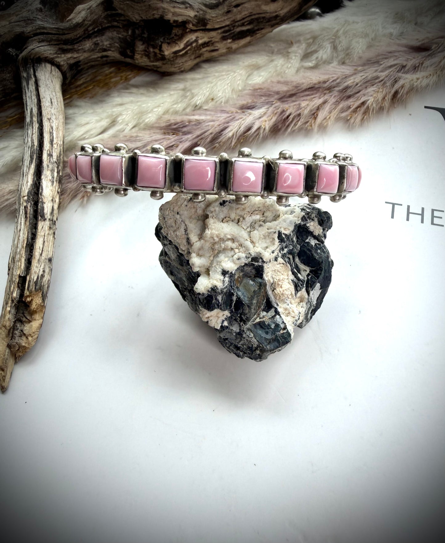 Pink Conch Bracelet