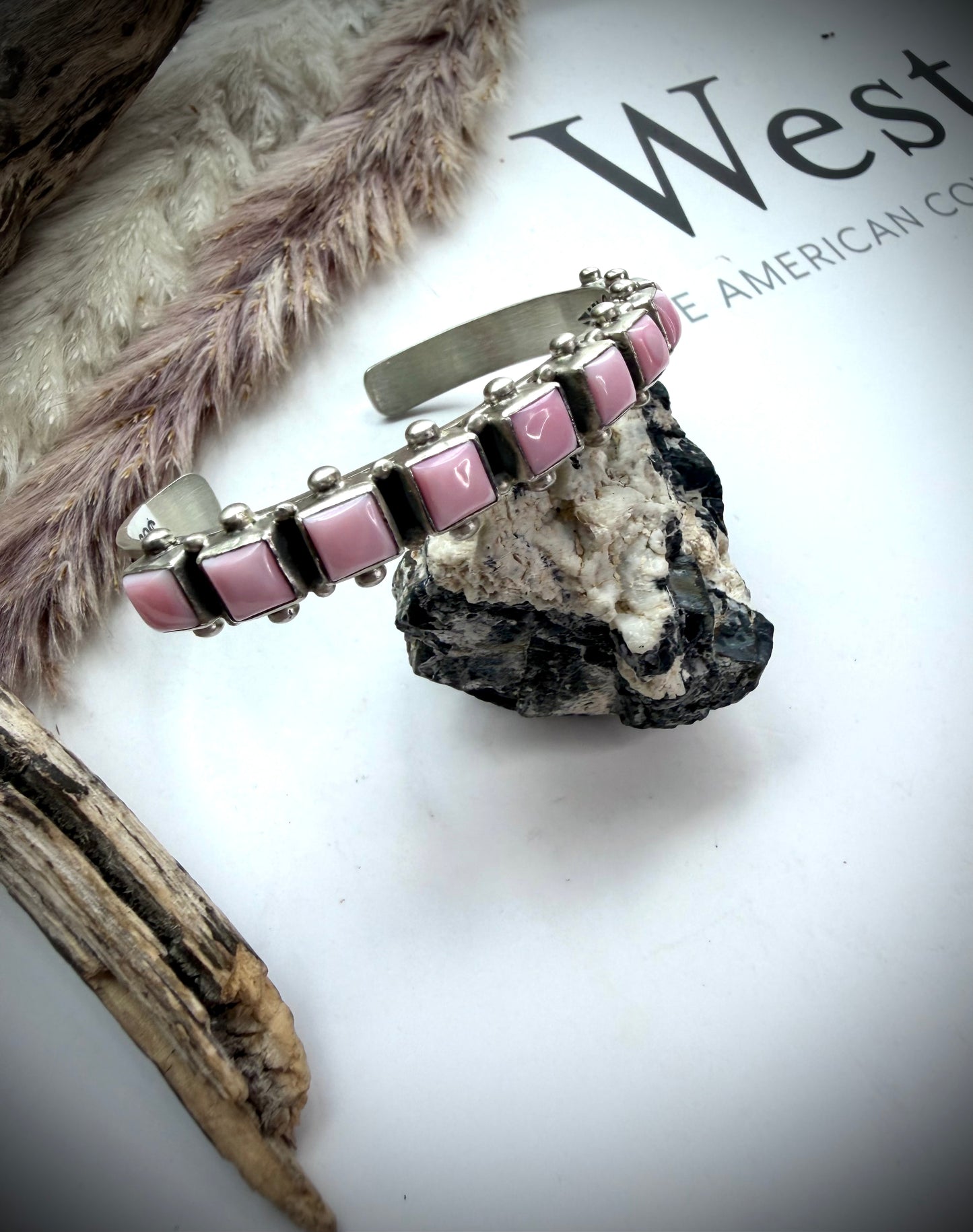 Pink Conch Bracelet