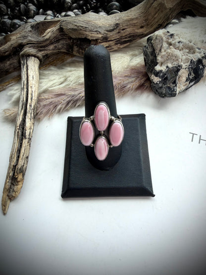 Pink Conch Ring- Size 9