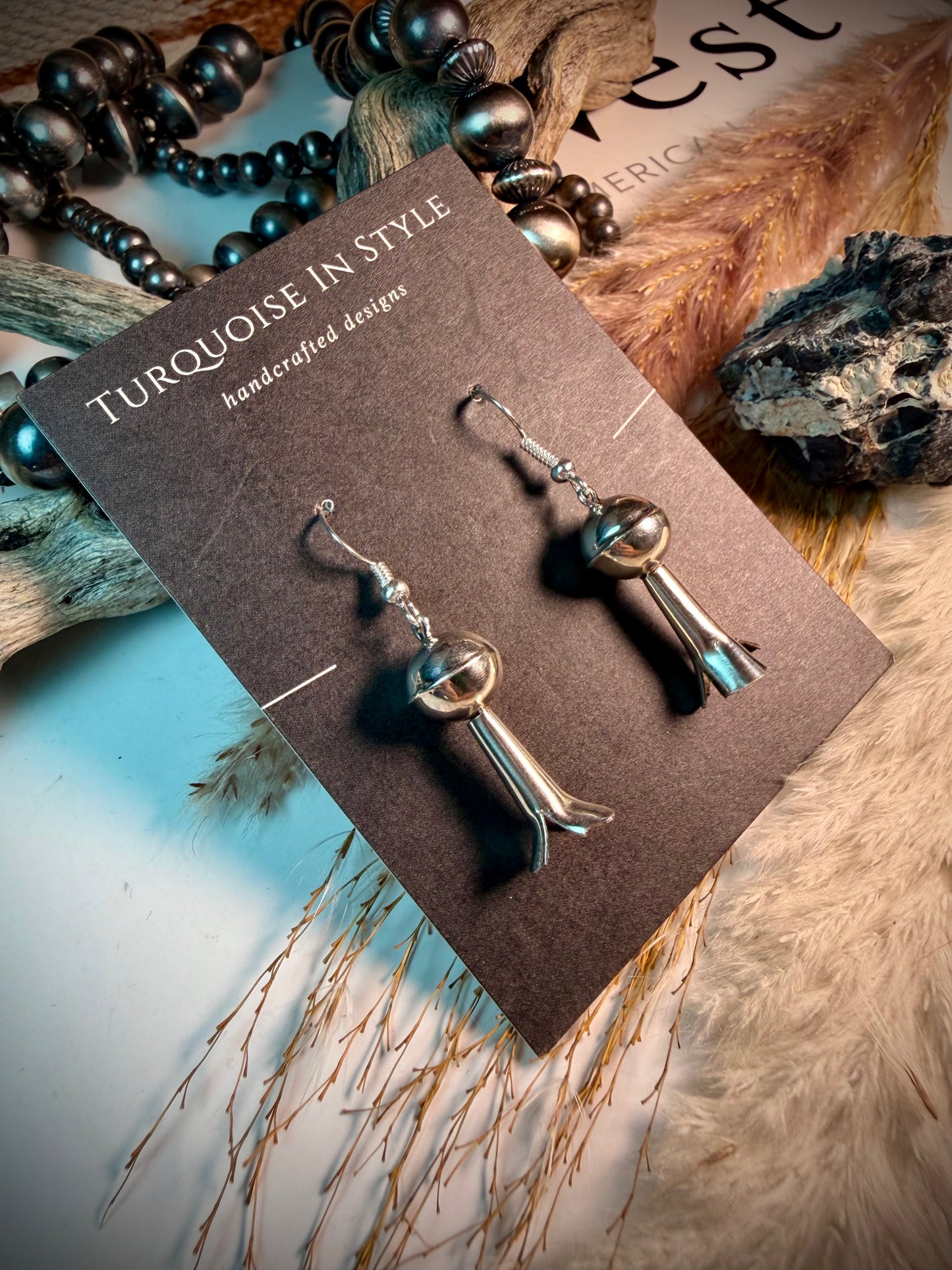 Emily Tsosie Blossom Dangle Earrings