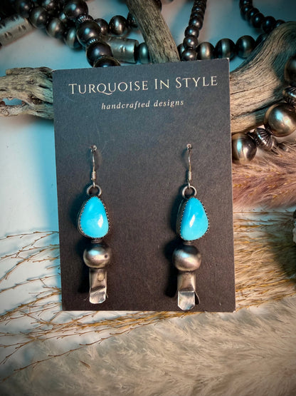 Tia Long Blossom Earrings