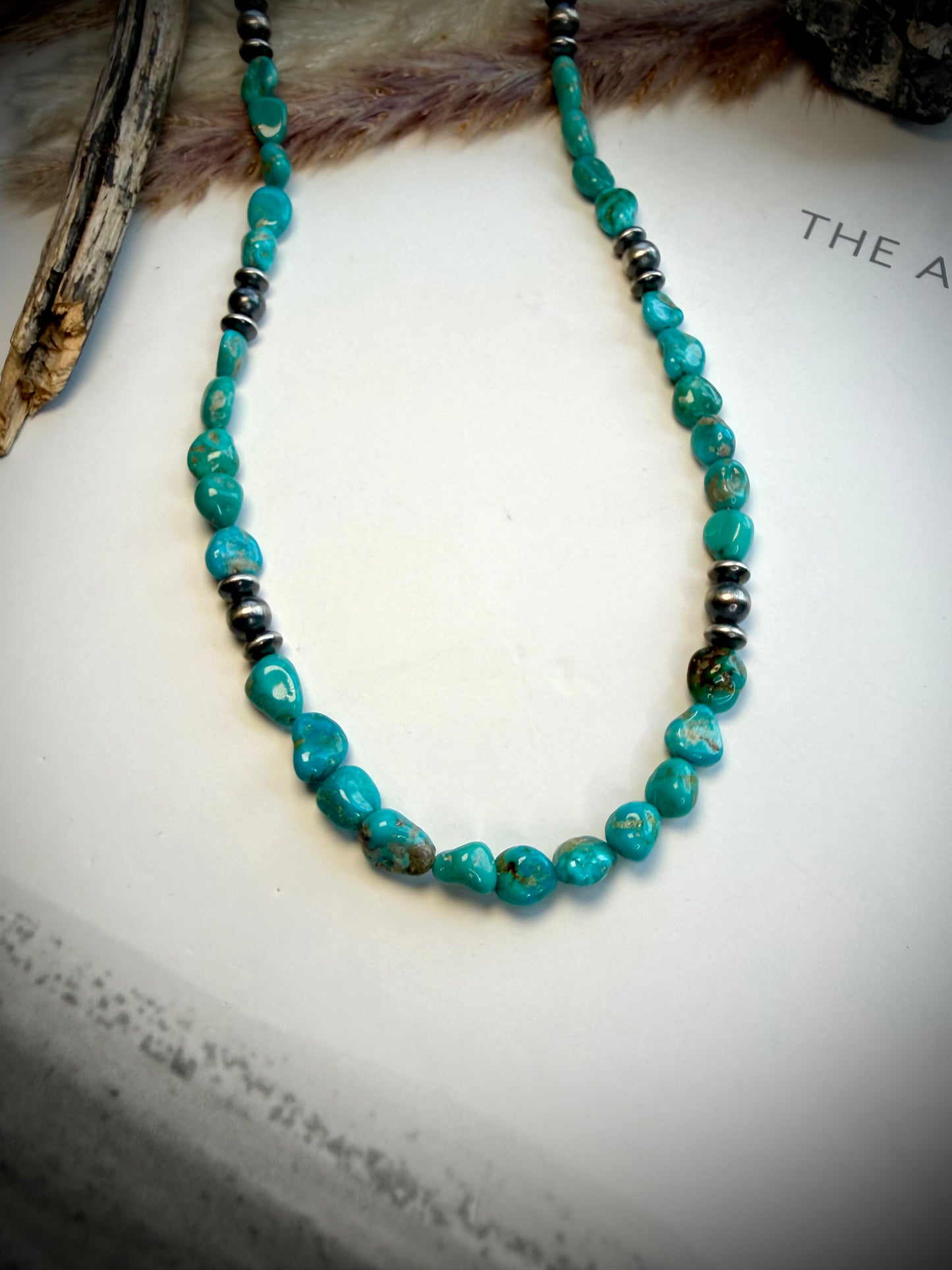 Turquoise Beaded Necklace