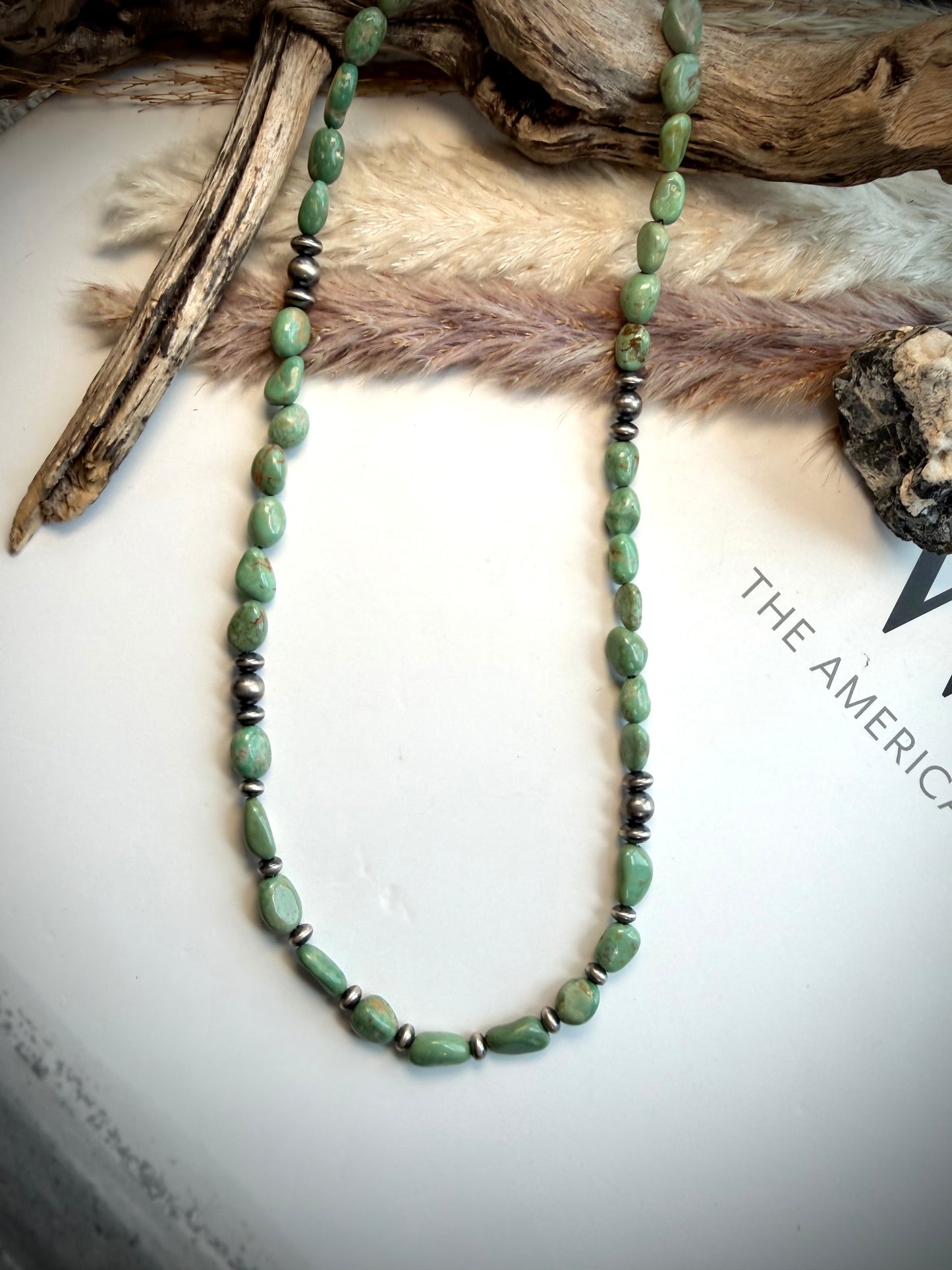 Turquoise Beaded Necklaces- Green
