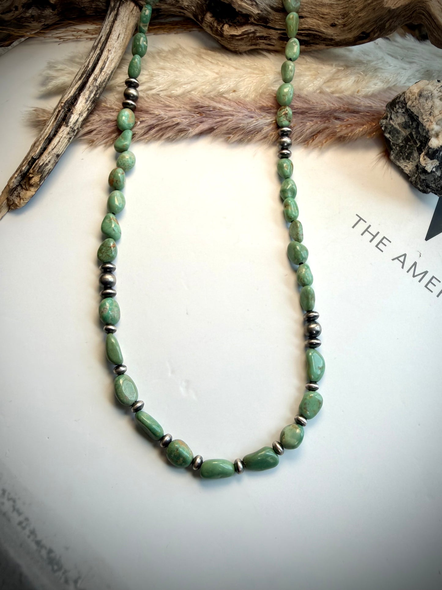 Turquoise Beaded Necklaces- Green