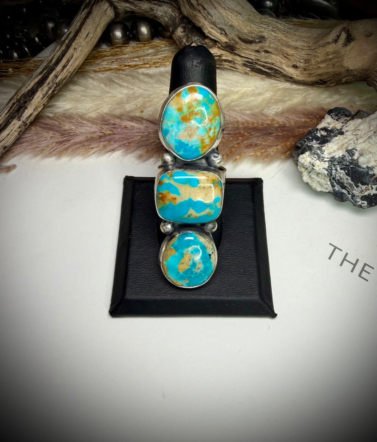 Tyrone Turquoise Ella Peter Ring- Size 9 1/2