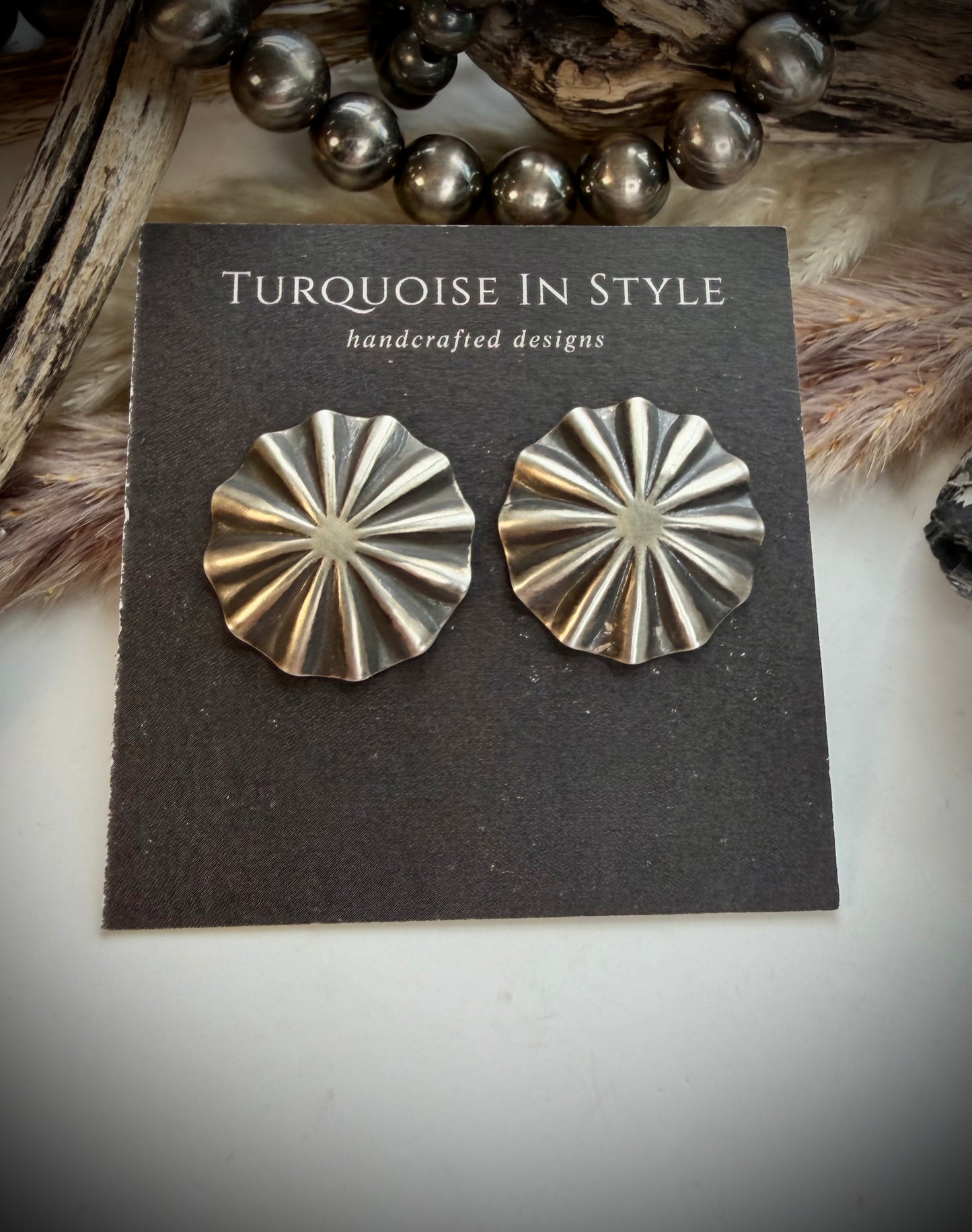 Arlene Soce Concho Earrings