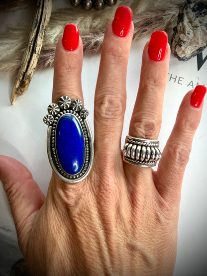 Lapis Ring- Size 8
