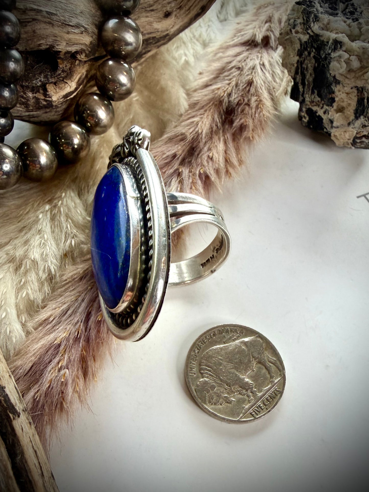 Lapis Ring- Size 8