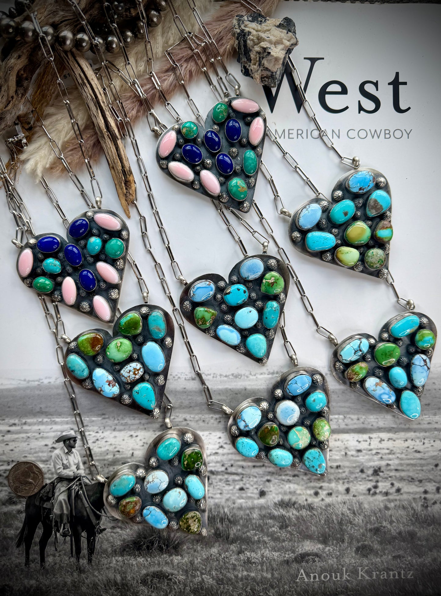 Mego's Heart Necklaces