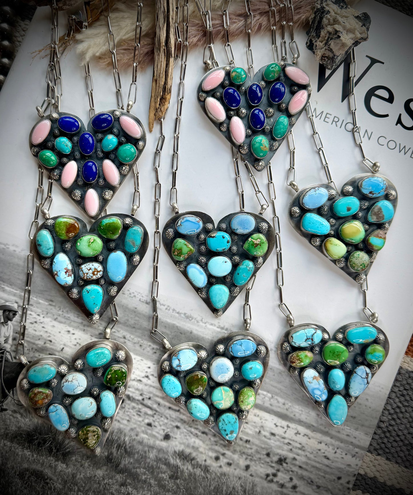 Mego's Heart Necklaces