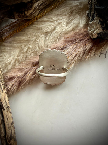 Square Royston Ring- Size 8/12