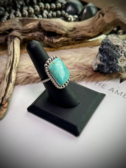 Square Royston Ring- Size 8/12