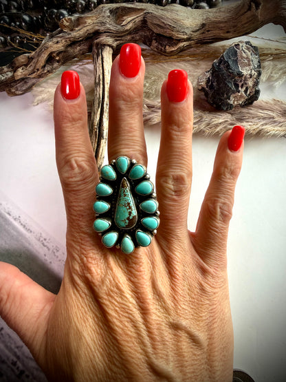 Sheila Becenti Mine #8 Ring- Adjustable
