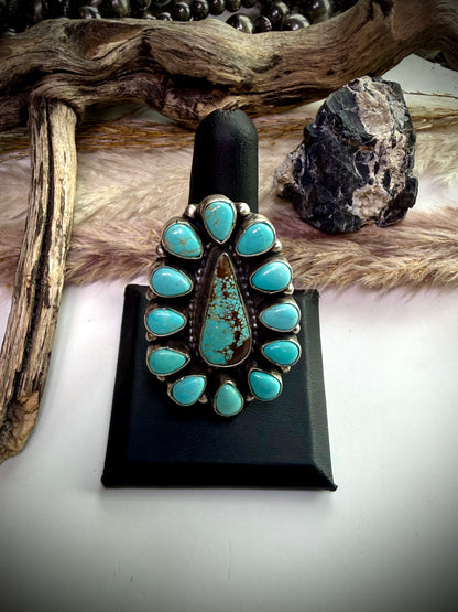 Sheila Becenti Mine #8 Ring- Adjustable