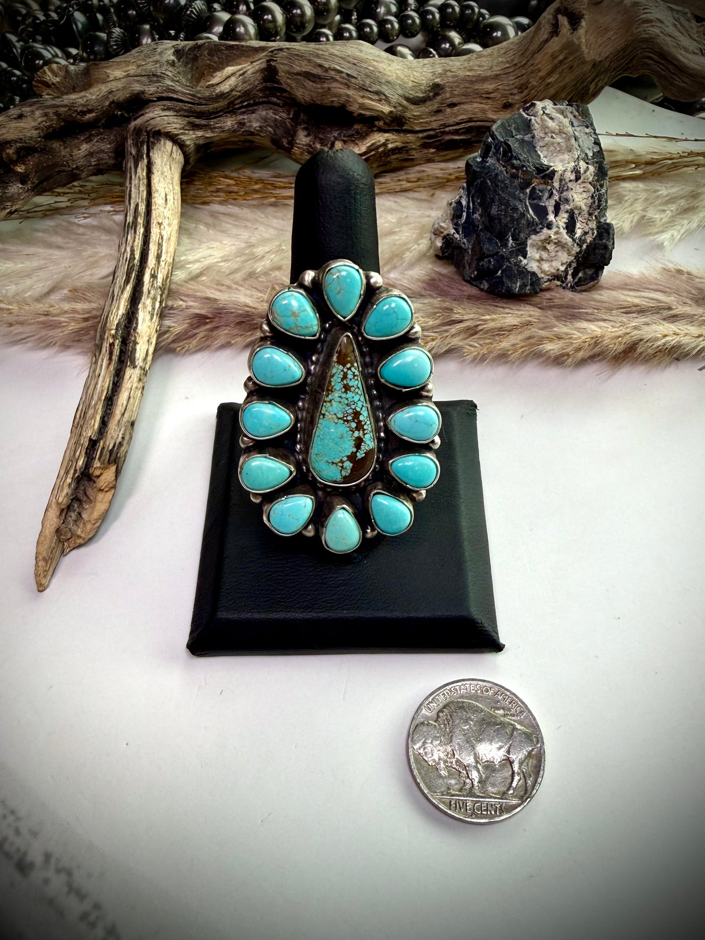 Sheila Becenti Mine #8 Ring- Adjustable
