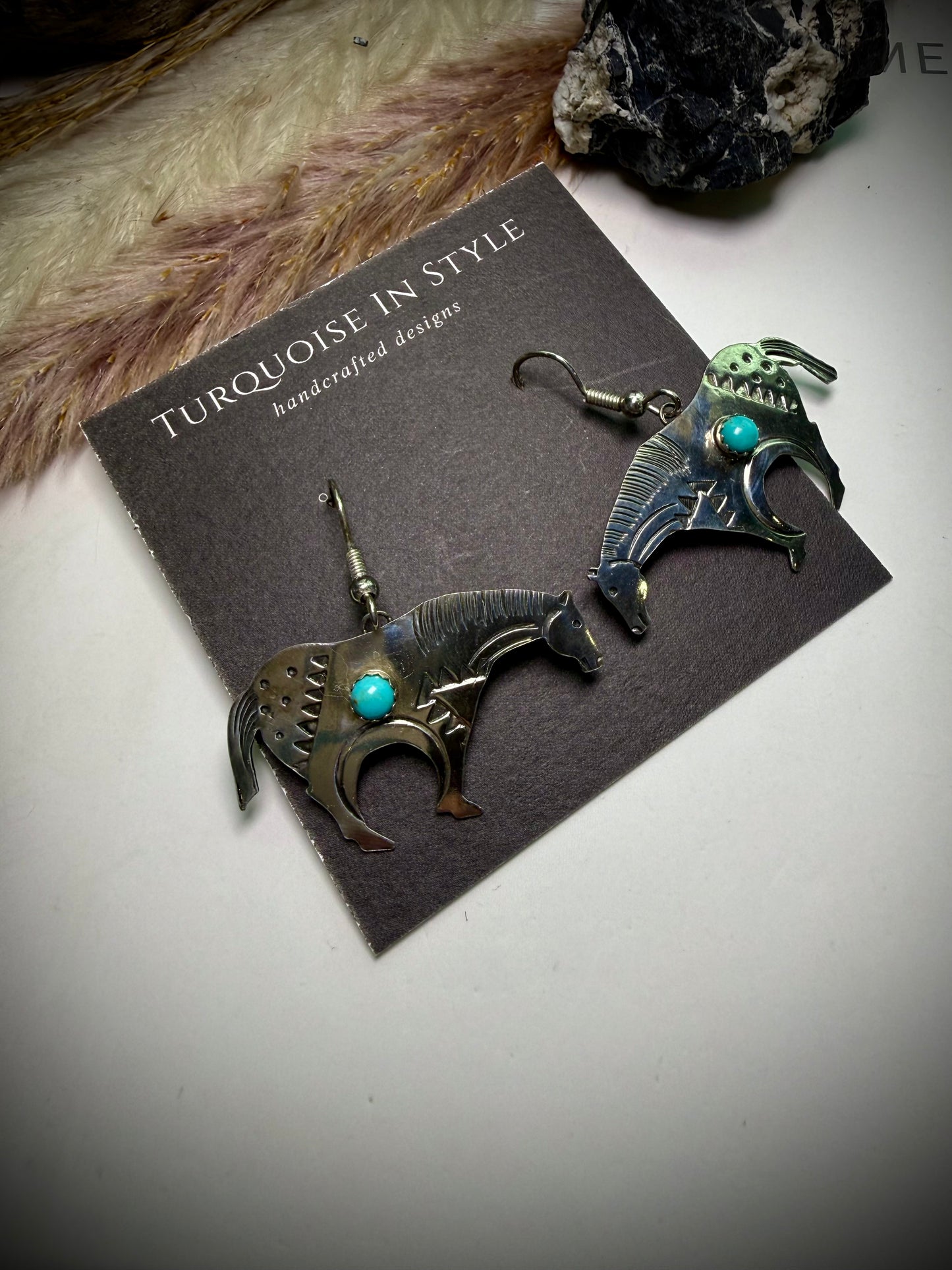 Appaloosa War Horse Dangles