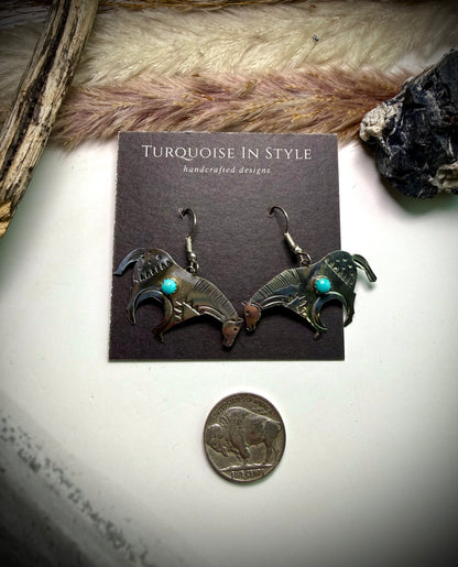 Appaloosa War Horse Dangles